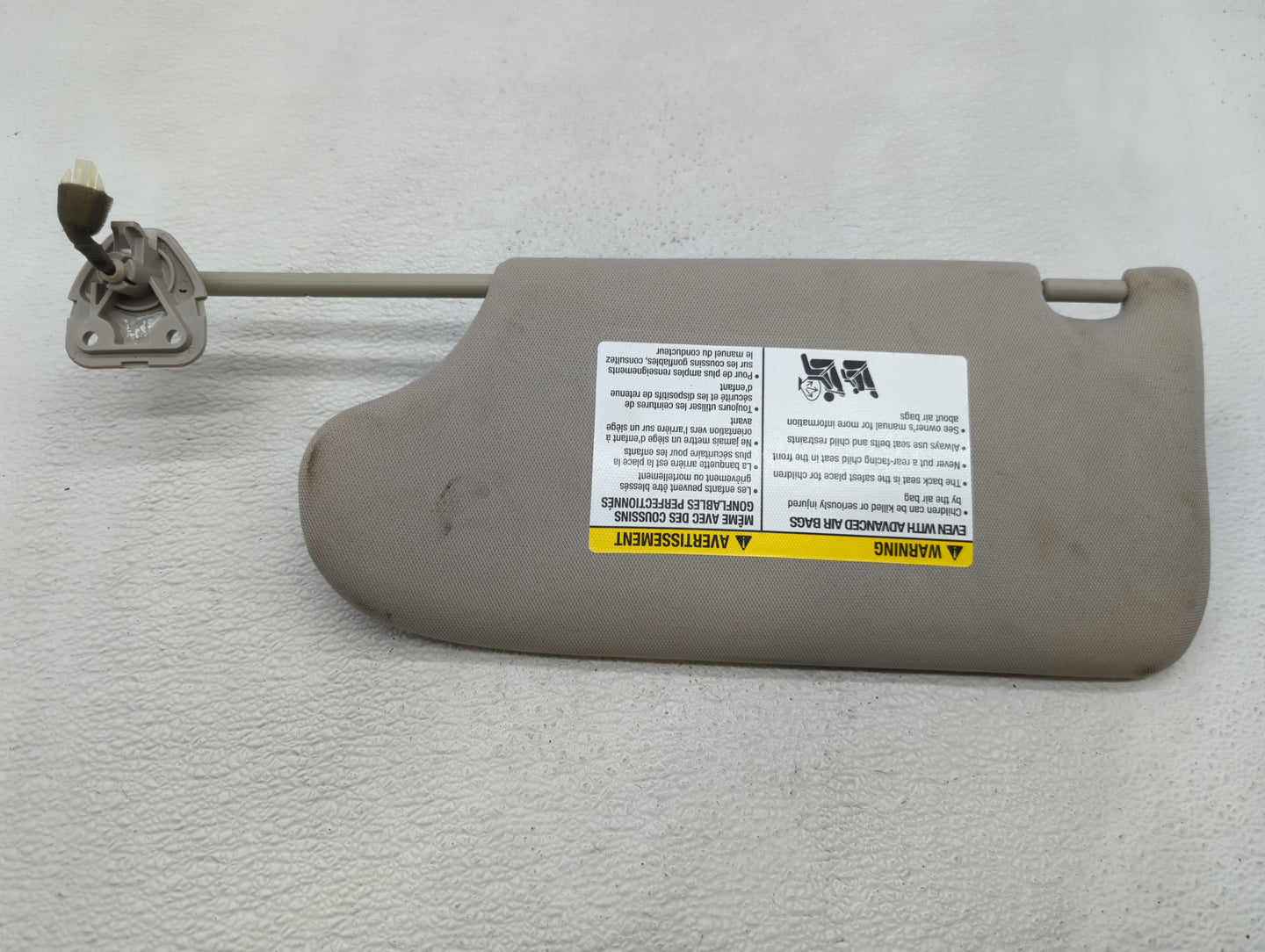 2013-2018 Nissan Altima Sun Visor Shade Replacement Passenger Right Mirror Fits Fits 2013 2014 2015 2016 2017 2018 OEM Used 