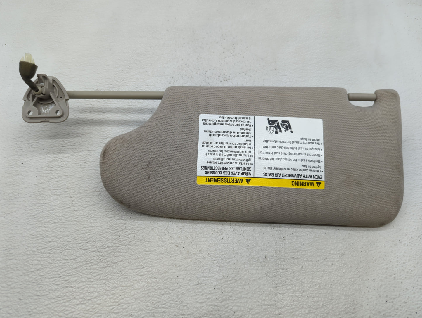 2013-2018 Nissan Altima Sun Visor Shade Replacement Passenger Right Mirror Fits Fits 2013 2014 2015 2016 2017 2018 OEM Used 