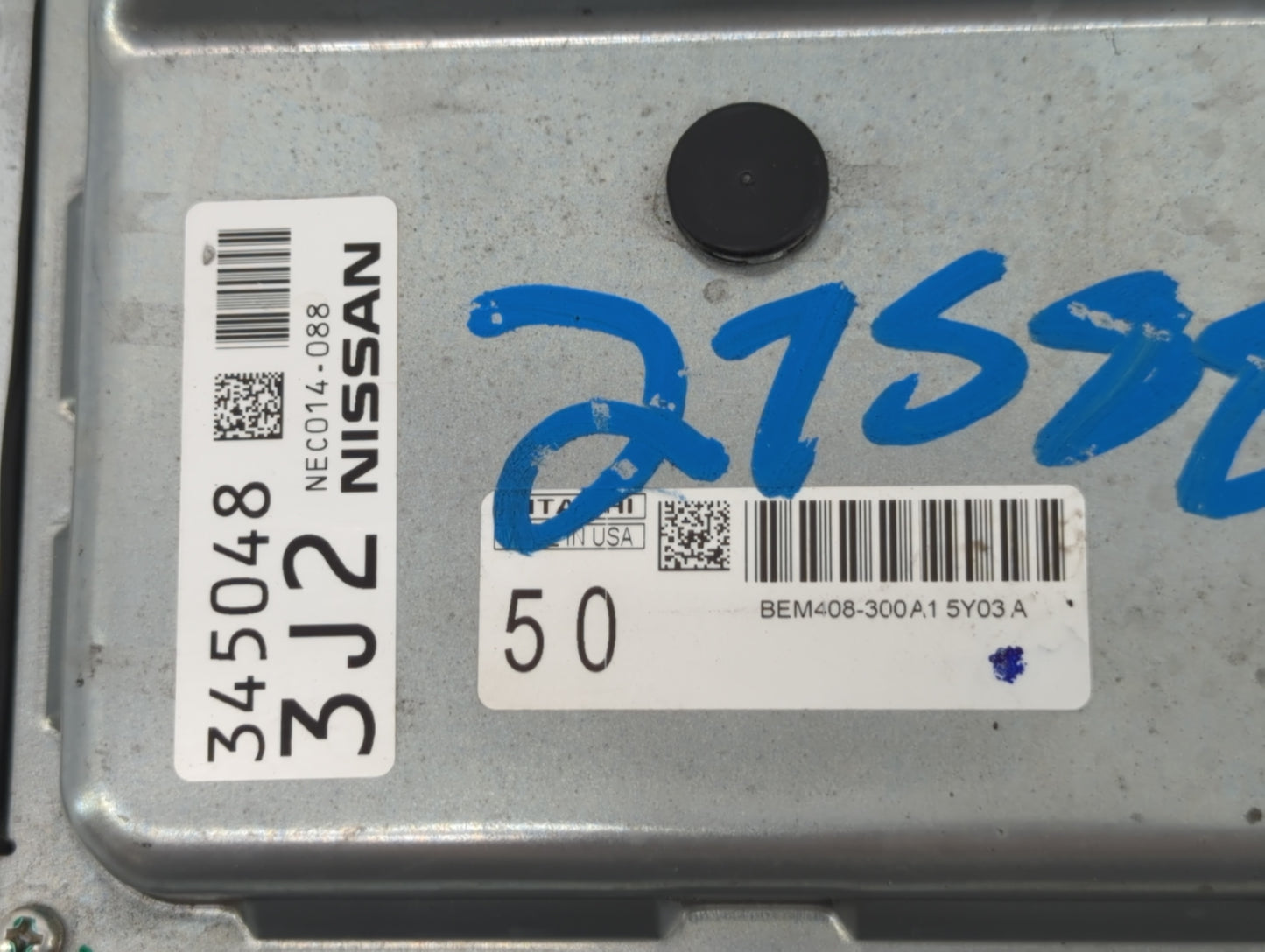 2016-2017 Nissan Altima PCM Engine Control Computer ECU ECM PCU OEM P/N:NEC014-088 Fits Fits 2016 2017 OEM Used Auto Parts -