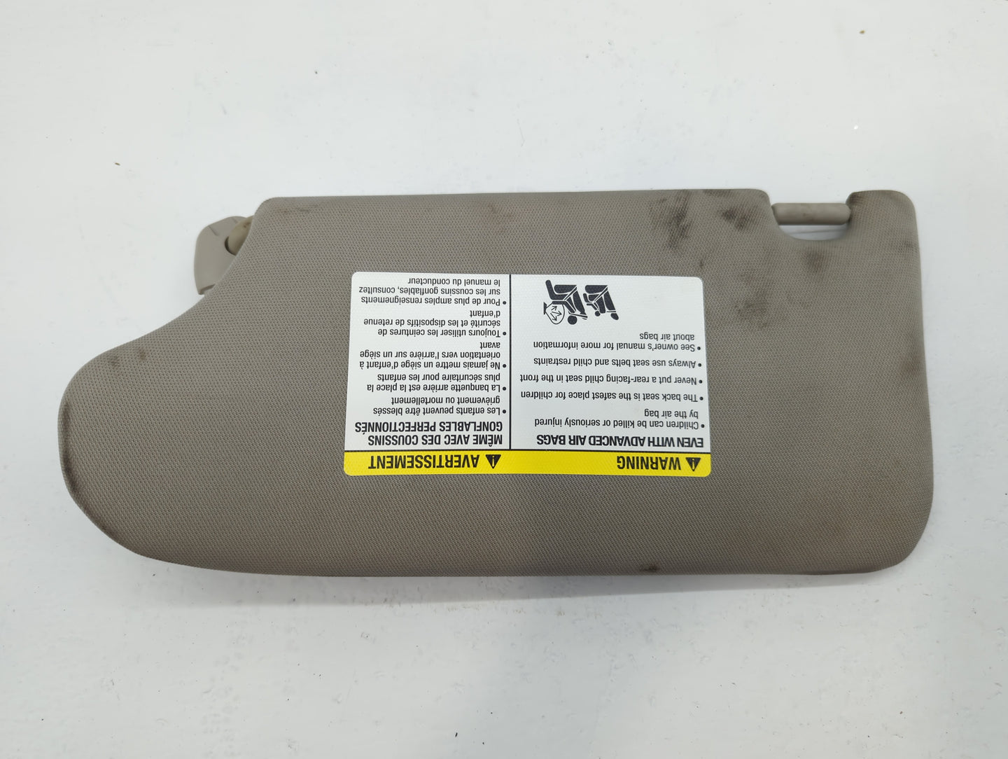 2013-2018 Nissan Altima Sun Visor Shade Replacement Driver Left Mirror Fits Fits 2013 2014 2015 2016 2017 2018 OEM Used Auto