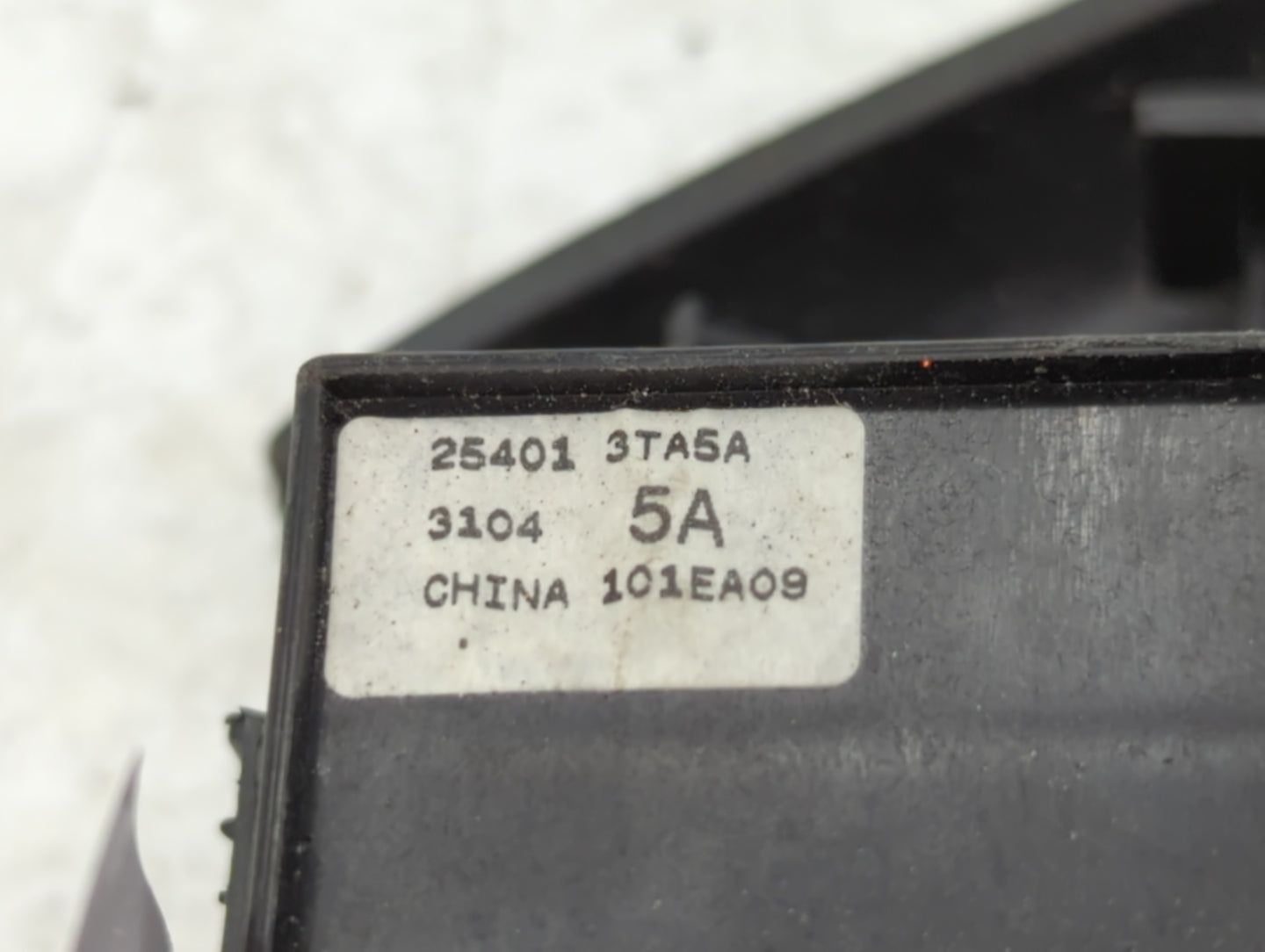 2013-2018 Nissan Altima Master Power Window Switch Replacement Driver Side Left P/N:25401 3TA5A Fits OEM Used Auto Parts - O