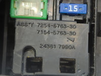 2016-2017 Nissan Altima Fusebox Fuse Box Panel Relay Module P/N:7254-5763-30 Fits Fits 2016 2017 OEM Used Auto Parts - Oemus