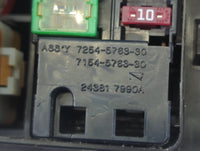 2016-2017 Nissan Altima Fusebox Fuse Box Panel Relay Module P/N:7254-5763-30 Fits Fits 2016 2017 OEM Used Auto Parts - Oemus