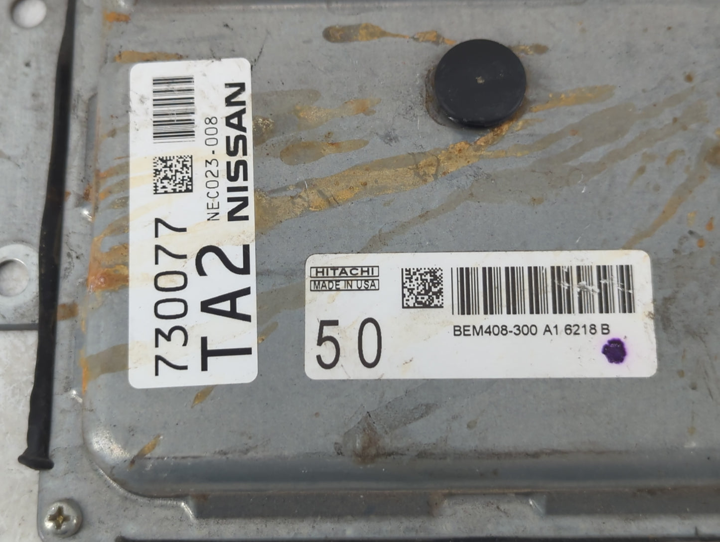2016-2017 Nissan Altima PCM Engine Control Computer ECU ECM PCU OEM P/N:730077 NEC023-008 Fits Fits 2016 2017 OEM Used Auto 