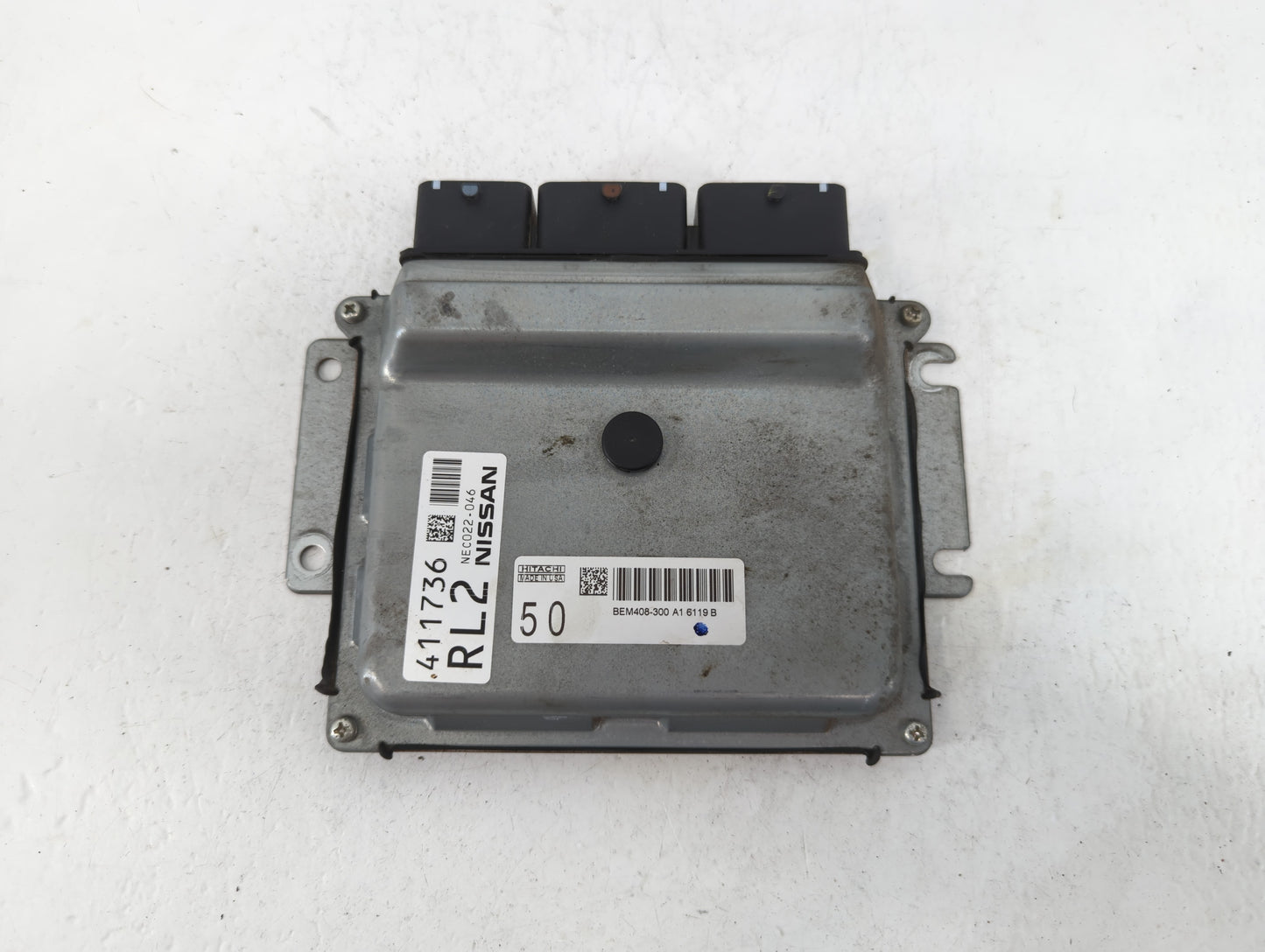 2016-2017 Nissan Altima PCM Engine Control Computer ECU ECM PCU OEM P/N:411736 RL2 NEC022-046 Fits Fits 2016 2017 OEM Used A