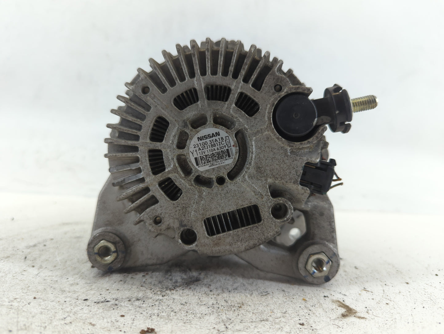 2013-2017 Nissan Altima Alternator Replacement Generator Charging Assembly Engine OEM P/N:A2TJ1881ZC 23100 3TA1B Fits OEM Us