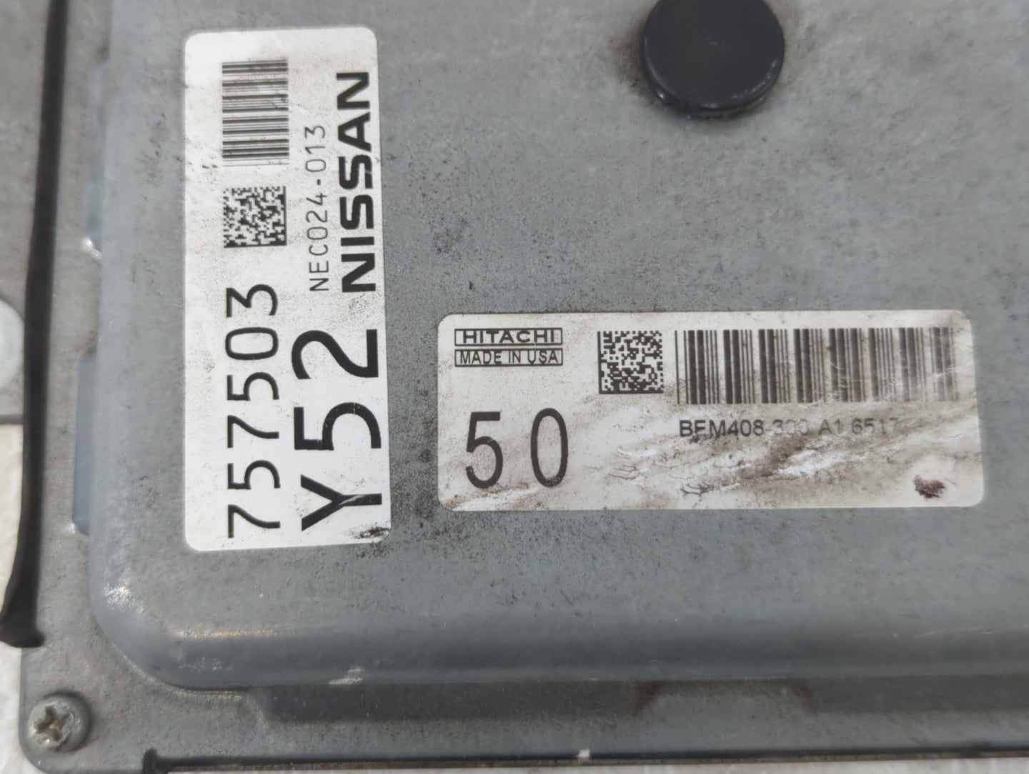 2016-2017 Nissan Altima PCM Engine Control Computer ECU ECM PCU OEM P/N:Y52NEC024-013 757503 Fits Fits 2016 2017 OEM Used Au