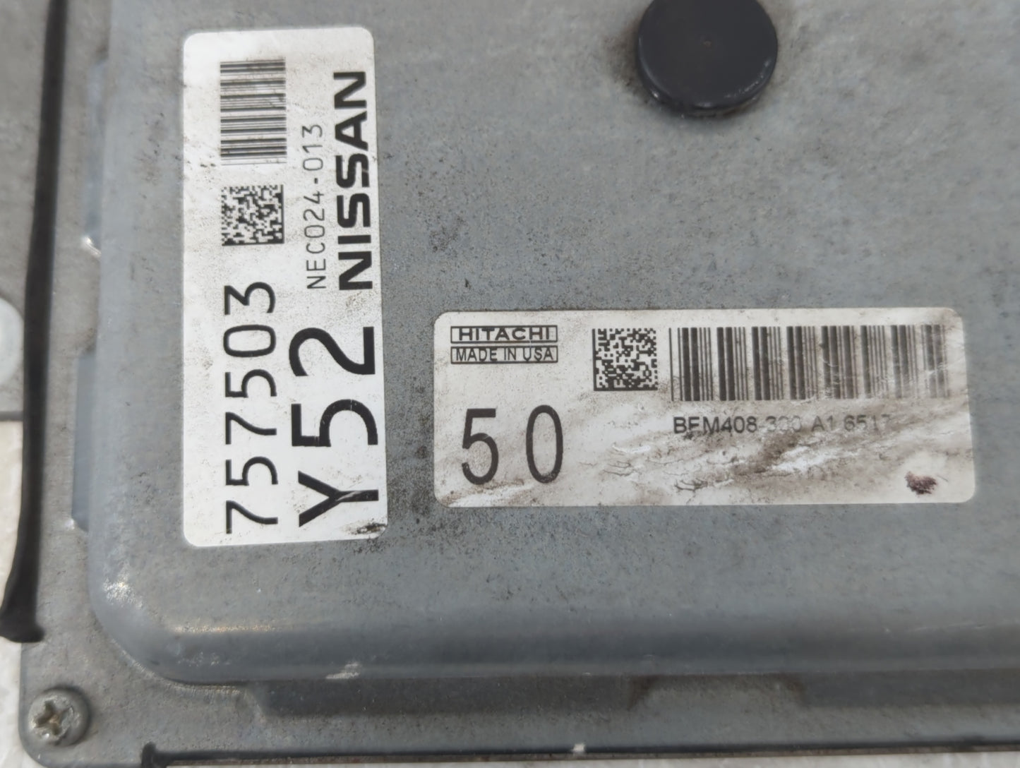 2016-2017 Nissan Altima PCM Engine Control Computer ECU ECM PCU OEM P/N:Y52NEC024-013 757503 Fits Fits 2016 2017 OEM Used Au