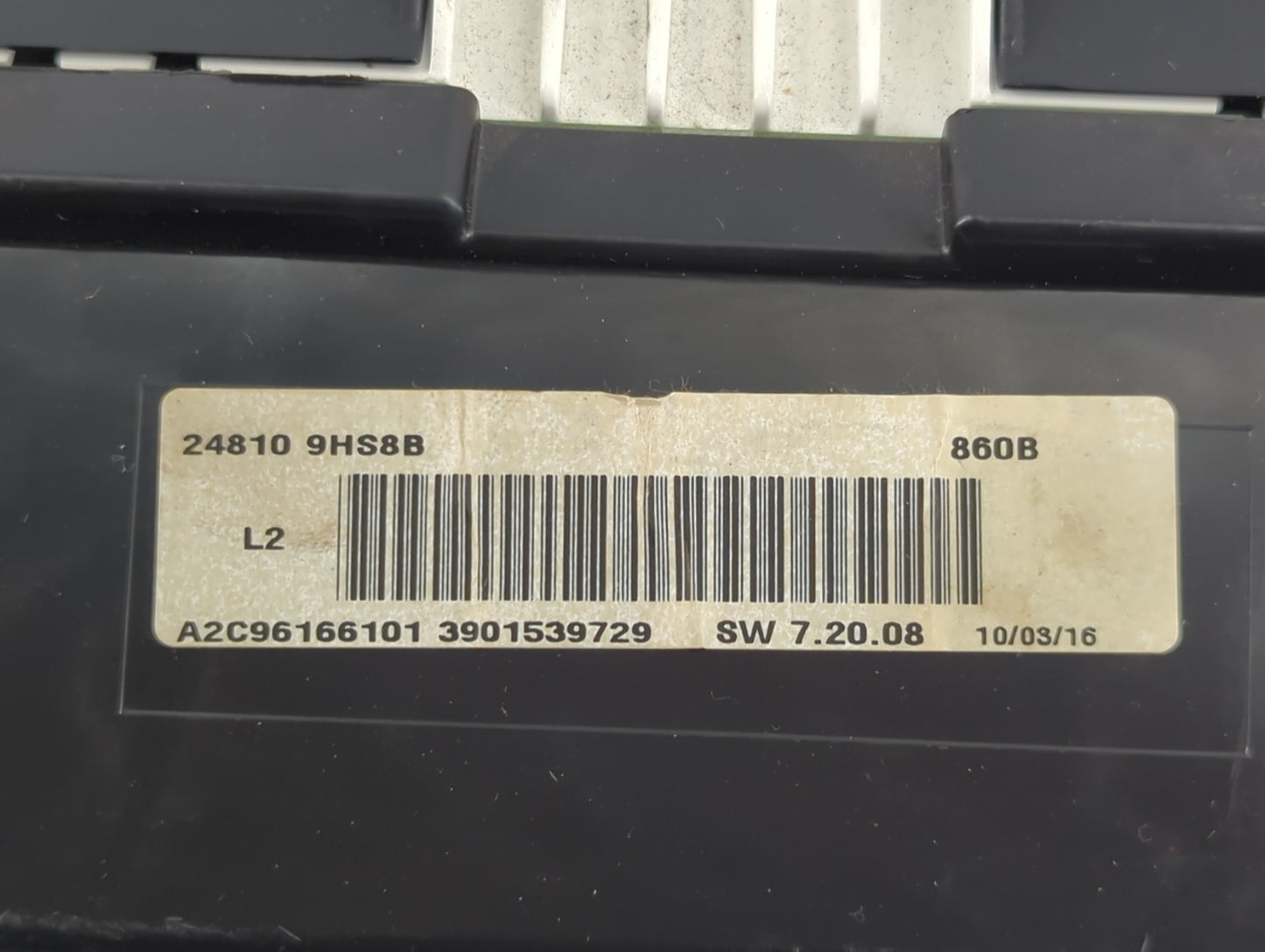 2016-2017 Nissan Altima Instrument Cluster Speedometer Gauges P/N:A2C96166101 24810 9HS8B Fits Fits 2016 2017 OEM Used Auto 
