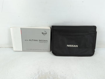 2016 Nissan Altima Owners Manual Book Guide OEM Used Auto Parts - Oemusedautoparts1.com