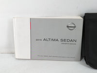2016 Nissan Altima Owners Manual Book Guide OEM Used Auto Parts - Oemusedautoparts1.com