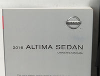 2016 Nissan Altima Owners Manual Book Guide OEM Used Auto Parts - Oemusedautoparts1.com