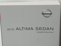 2016 Nissan Altima Owners Manual Book Guide P/N:OM16EA OL33U1 OEM Used Auto Parts - Oemusedautoparts1.com