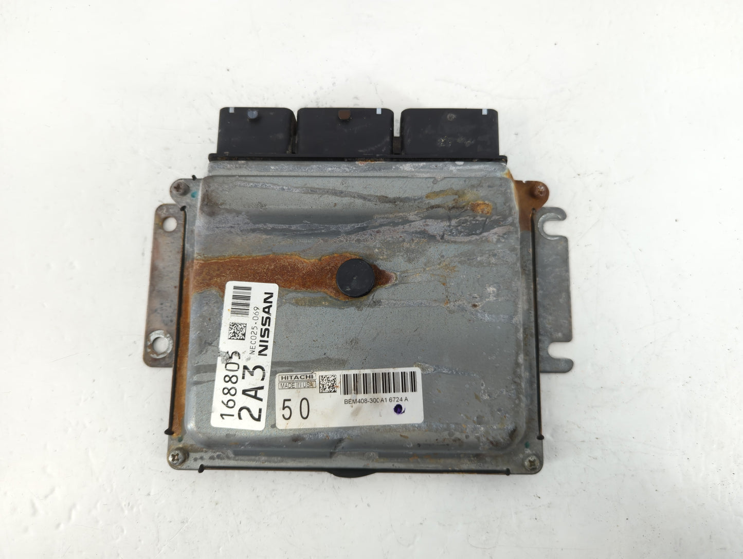 2016-2017 Nissan Altima PCM Engine Control Computer ECU ECM PCU OEM P/N:NEC014-092 346610 3N2 Fits Fits 2016 2017 OEM Used A