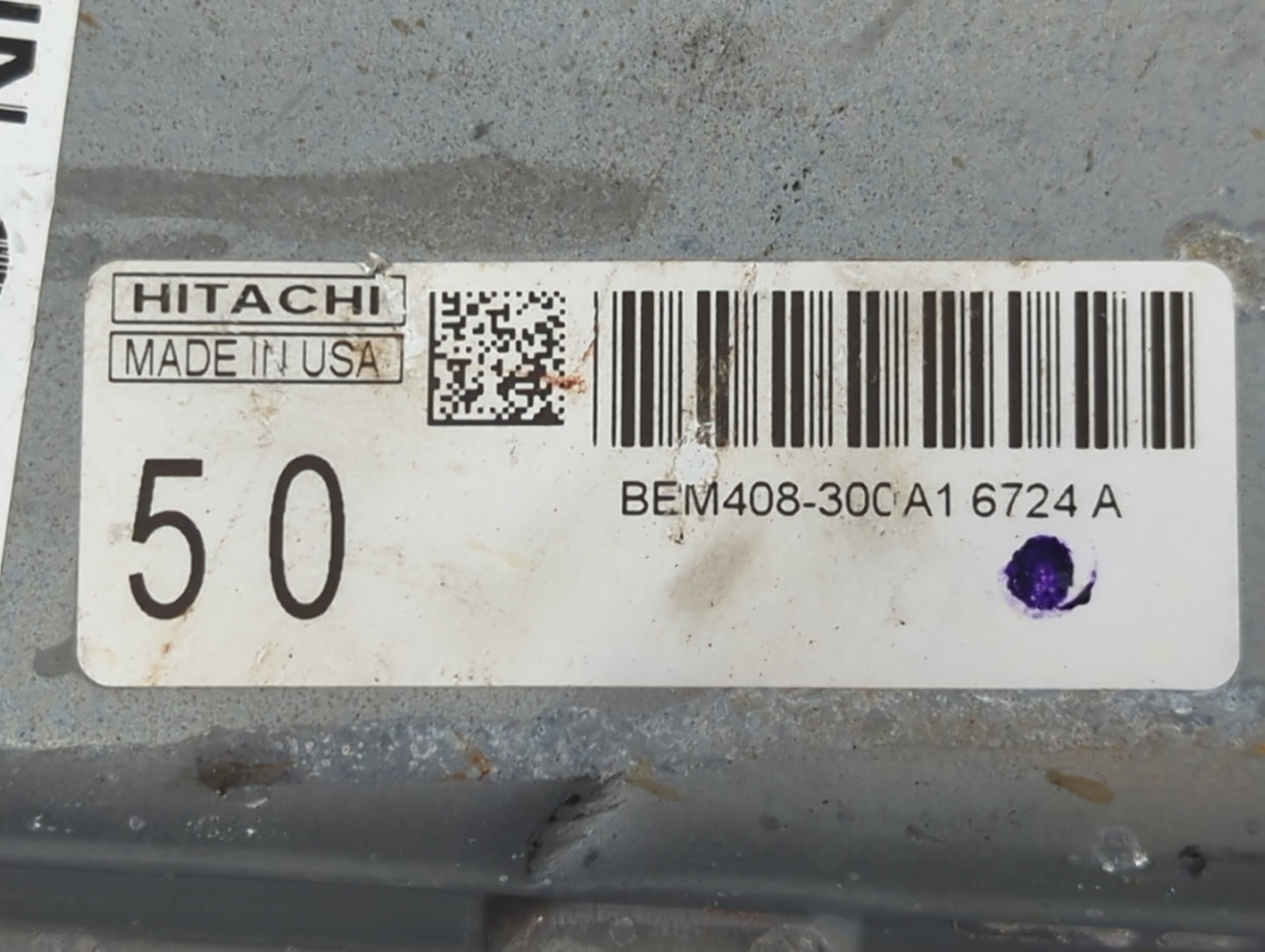 2016-2017 Nissan Altima PCM Engine Control Computer ECU ECM PCU OEM P/N:NEC014-092 346610 3N2 Fits Fits 2016 2017 OEM Used A