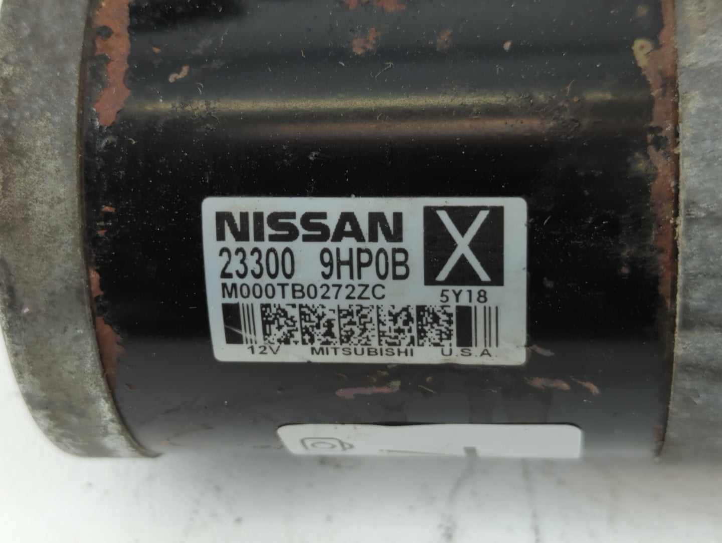 2015-2018 Nissan Altima Car Starter Motor Solenoid OEM P/N:M000TB0272ZC 23300 9HP0B Fits OEM Used Auto Parts - Oemusedautopa