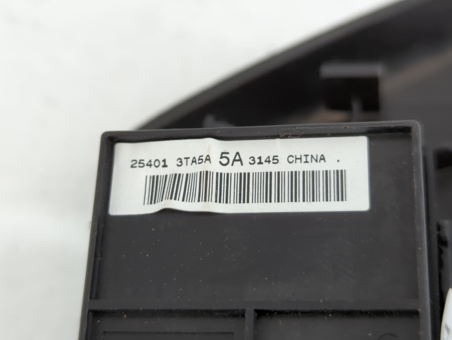 2013-2018 Nissan Altima Master Power Window Switch Replacement Driver Side Left P/N:25401 3TA5A Fits OEM Used Auto Parts - O