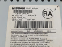 2016-2016 Nissan Altima Am Fm Cd Player Radio Receiver - Oemusedautoparts1.com