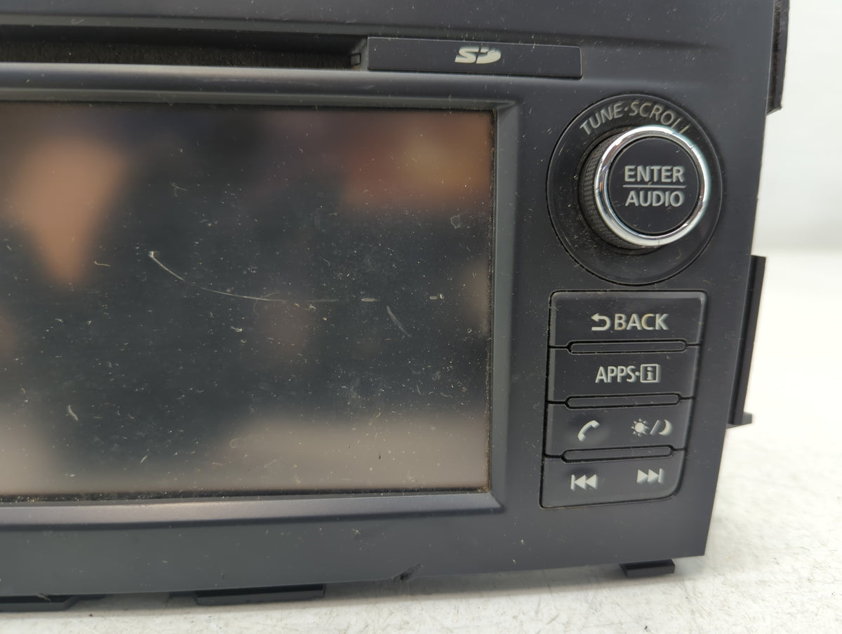 2016 Nissan Altima Radio AM FM Cd Player Receiver Replacement P/N:259159HS0B 7 515 750 061 Fits OEM Used Auto Parts - Oemuse