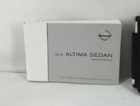 2016 Nissan Altima Owners Manual Book Guide P/N:OM16EA OL33U1 OEM Used Auto Parts - Oemusedautoparts1.com