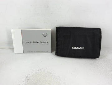 2016 Nissan Altima Owners Manual Book Guide P/N:OM16EA 0L33U1 OEM Used Auto Parts - Oemusedautoparts1.com