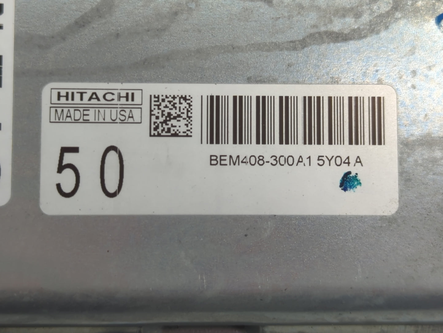 2016-2017 Nissan Altima PCM Engine Control Computer ECU ECM PCU OEM P/N:BEM408-300A1 5Y04A Fits Fits 2016 2017 OEM Used Auto