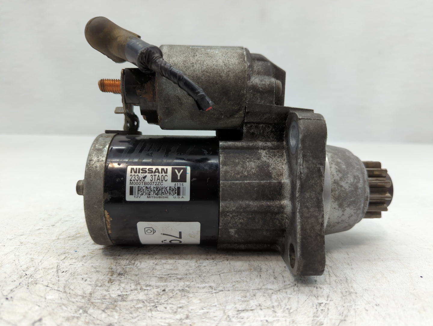 2013-2018 Nissan Altima Car Starter Motor Solenoid OEM P/N:M000TB0072ZC 23300 3TA0C Fits Fits 2013 2014 2015 2016 2017 2018 