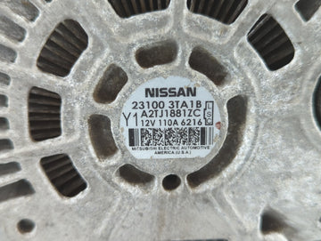 2013-2017 Nissan Altima Alternator Replacement Generator Charging Assembly Engine OEM P/N:23100 3TA1B Fits OEM Used Auto Parts