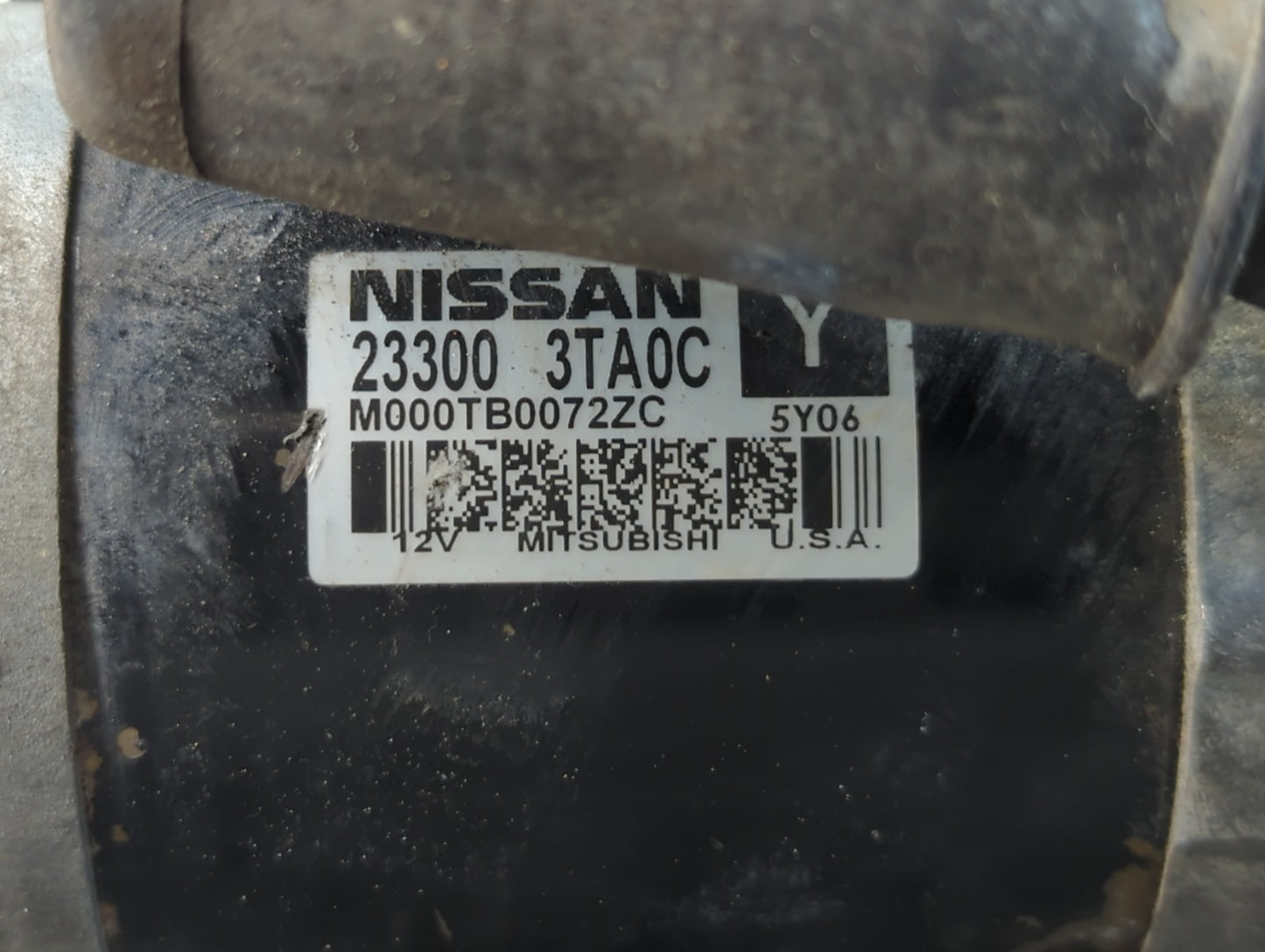 2013-2018 Nissan Altima Car Starter Motor Solenoid OEM P/N:23300 3TA0C Fits Fits 2013 2014 2015 2016 2017 2018 OEM Used Auto