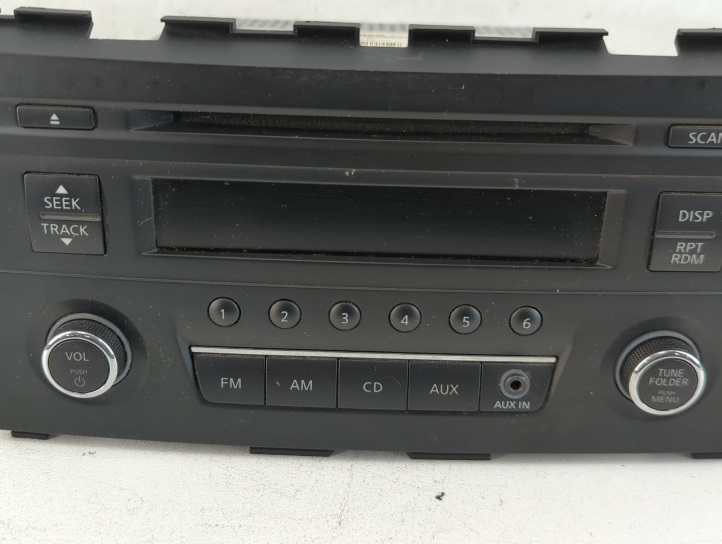 2016-2017 Nissan Altima Radio AM FM Cd Player Receiver Replacement P/N:28185 9HR0A Fits Fits 2016 2017 OEM Used Auto Parts -