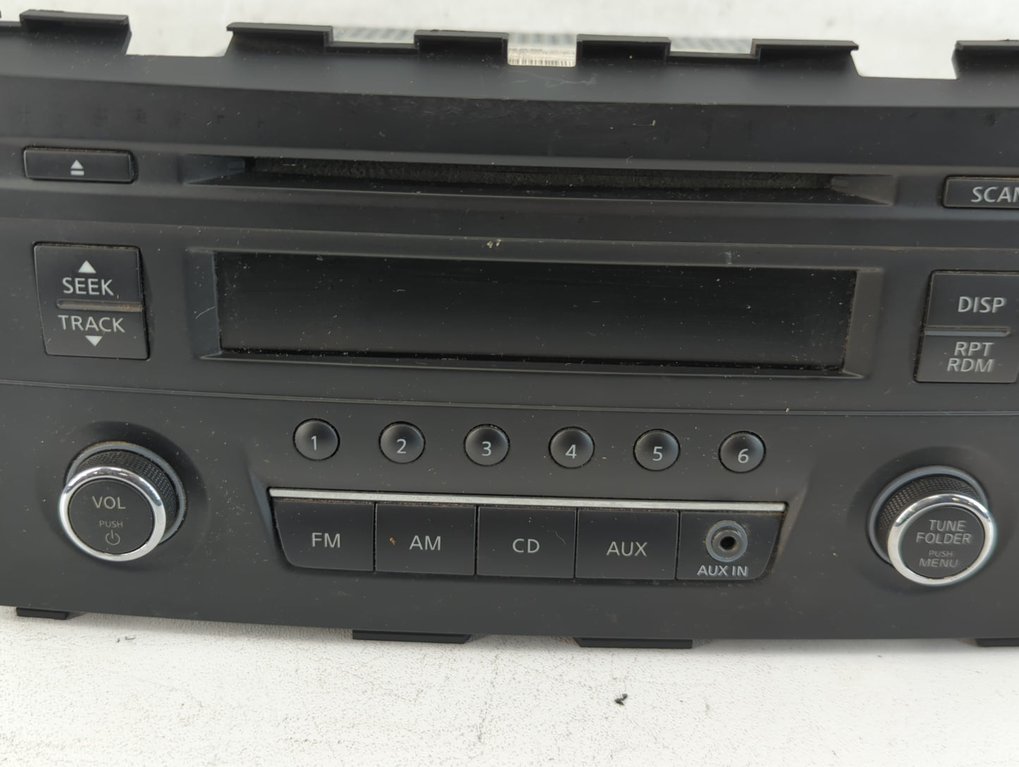 2016-2017 Nissan Altima Radio AM FM Cd Player Receiver Replacement P/N:28185 9HR0A Fits Fits 2016 2017 OEM Used Auto Parts -
