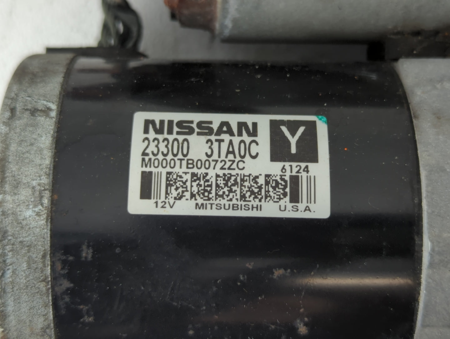 2013-2018 Nissan Altima Car Starter Motor Solenoid OEM P/N:23300 3TA0C Fits Fits 2013 2014 2015 2016 2017 2018 OEM Used Auto