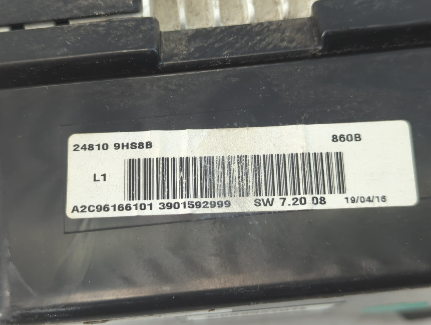 2016-2017 Nissan Altima Instrument Cluster Speedometer Gauges P/N:25810 9HS8B Fits Fits 2016 2017 OEM Used Auto Parts - Oemu