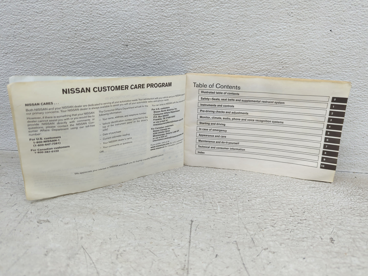 2016 Nissan Altima Owners Manual Book Guide OEM Used Auto Parts - Oemusedautoparts1.com