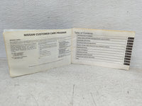 2016 Nissan Altima Owners Manual Book Guide OEM Used Auto Parts - Oemusedautoparts1.com