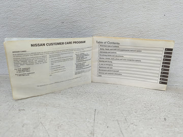 2016 Nissan Altima Owners Manual Book Guide OEM Used Auto Parts