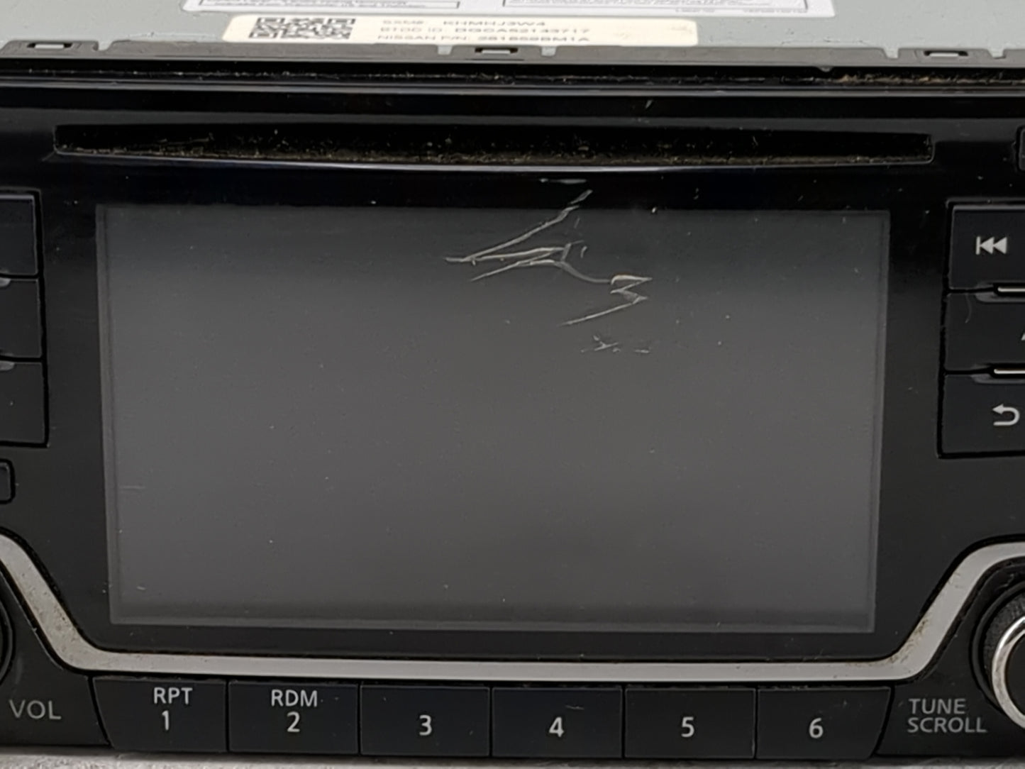 2014-2016 Nissan Frontier Radio AM FM Cd Player Receiver Replacement P/N:281859BM1A CQ-FN95E0GX Fits Fits 2014 2015 2016 OEM