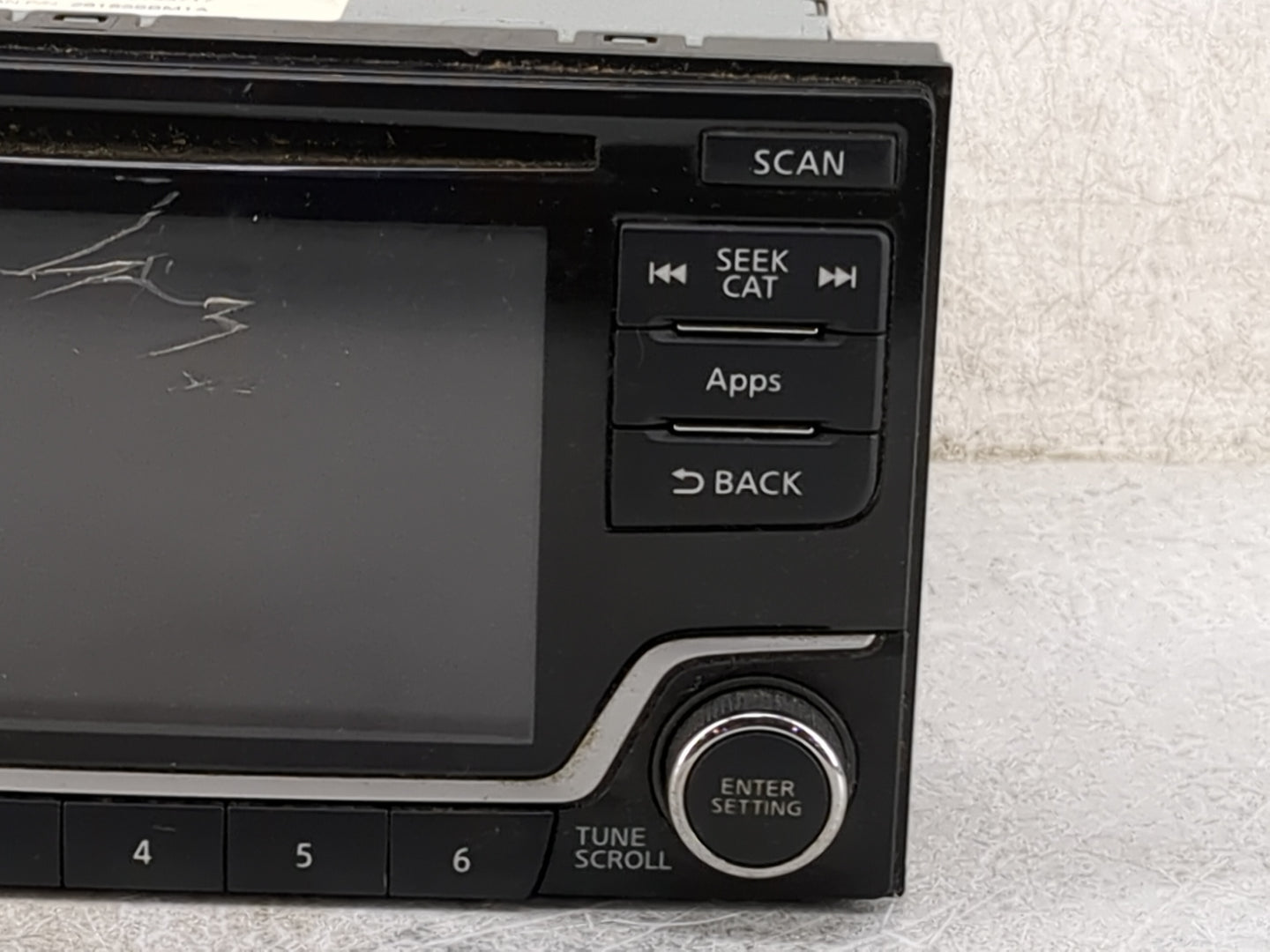2014-2016 Nissan Frontier Radio AM FM Cd Player Receiver Replacement P/N:281859BM1A CQ-FN95E0GX Fits Fits 2014 2015 2016 OEM