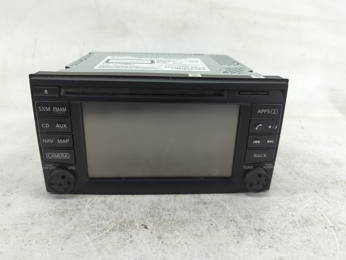 2016-2018 Nissan Frontier Radio AM FM Cd Player Receiver Replacement P/N:259159BM0A 7612051359 Fits Fits 2016 2017 2018 OEM 