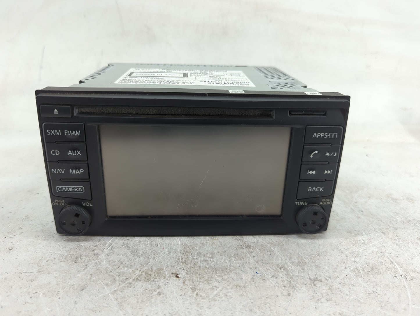 2016-2018 Nissan Frontier Radio AM FM Cd Player Receiver Replacement P/N:259159BM0A 7612051359 Fits Fits 2016 2017 2018 OEM 