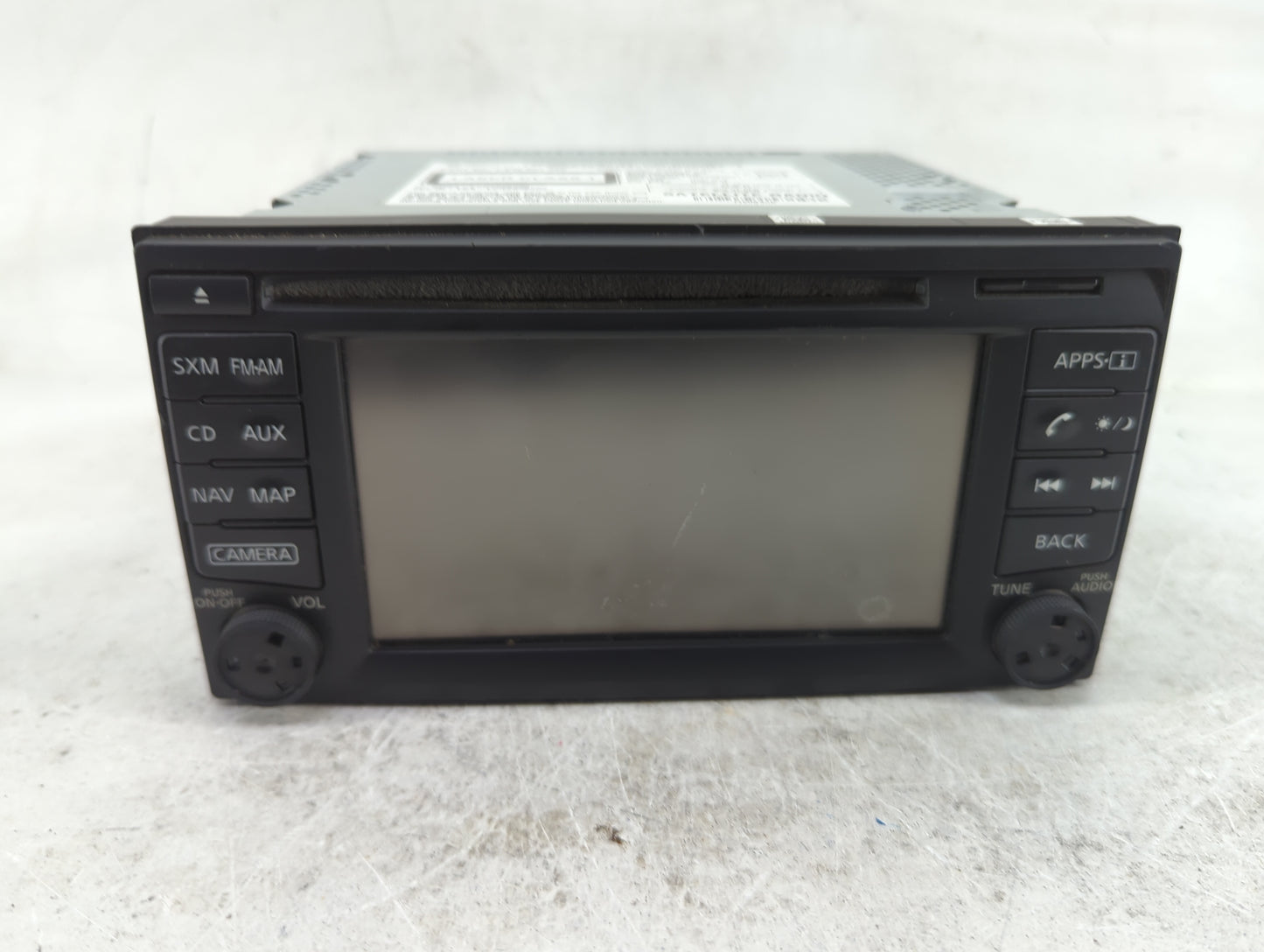 2016-2018 Nissan Frontier Radio AM FM Cd Player Receiver Replacement P/N:259159BM0A 7612051359 Fits Fits 2016 2017 2018 OEM 