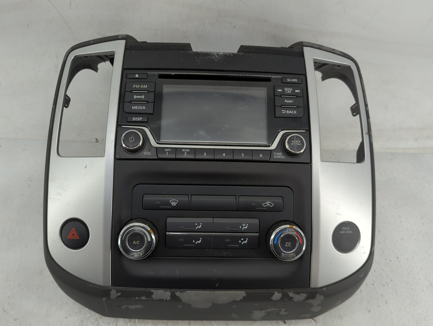 2016 Nissan Frontier Radio Control Panel 1488221 - Oemusedautoparts1.com