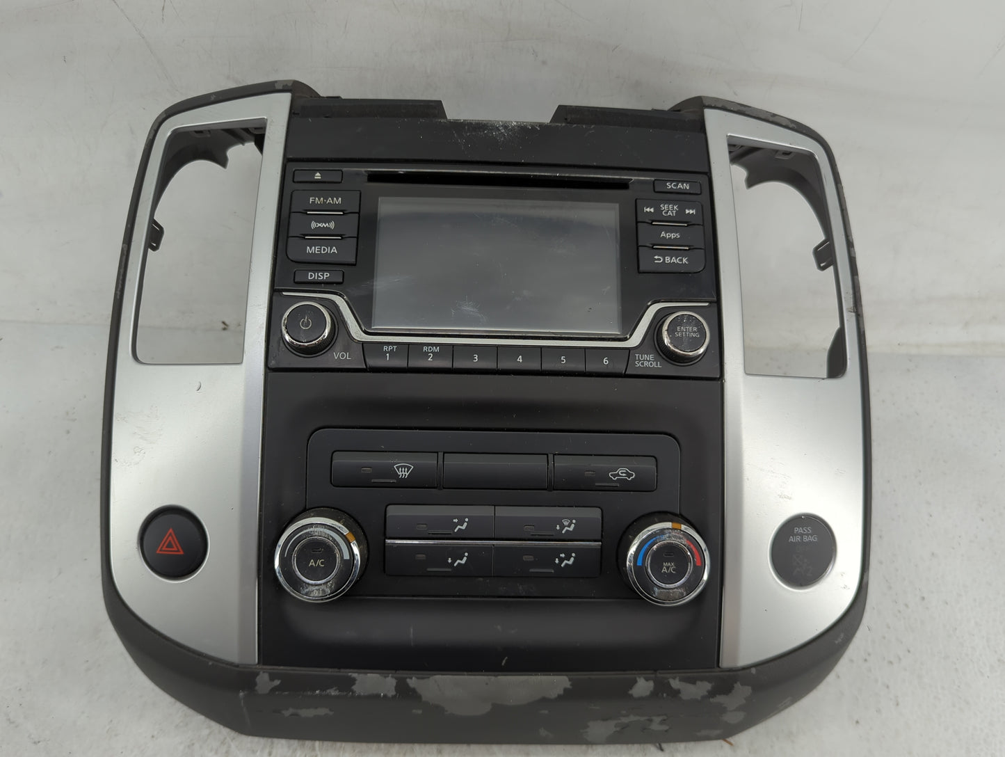 2016 Nissan Frontier Radio Control Panel 1488221 - Oemusedautoparts1.com