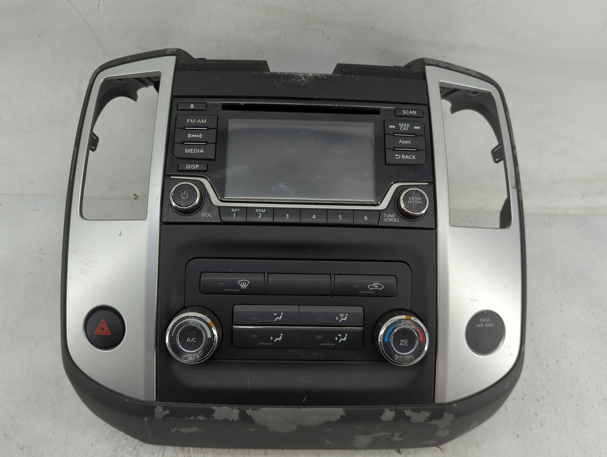 2016 Nissan Frontier Radio Control Panel 1488221 - Oemusedautoparts1.com
