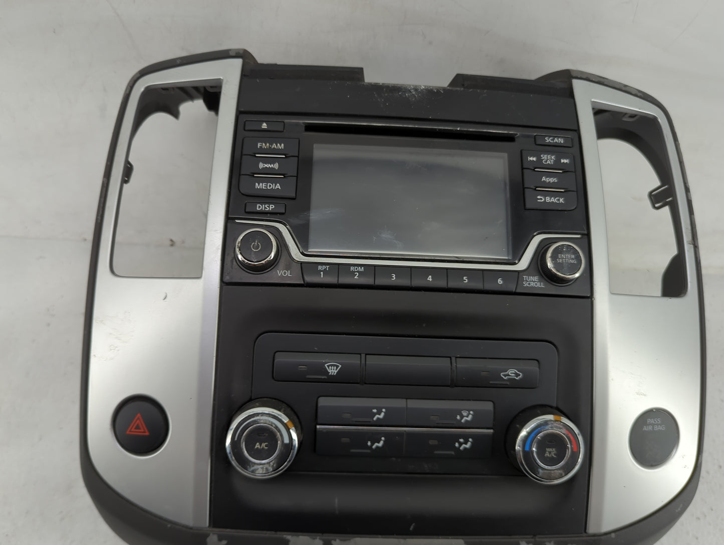 2016 Nissan Frontier Radio Control Panel 1488221 - Oemusedautoparts1.com