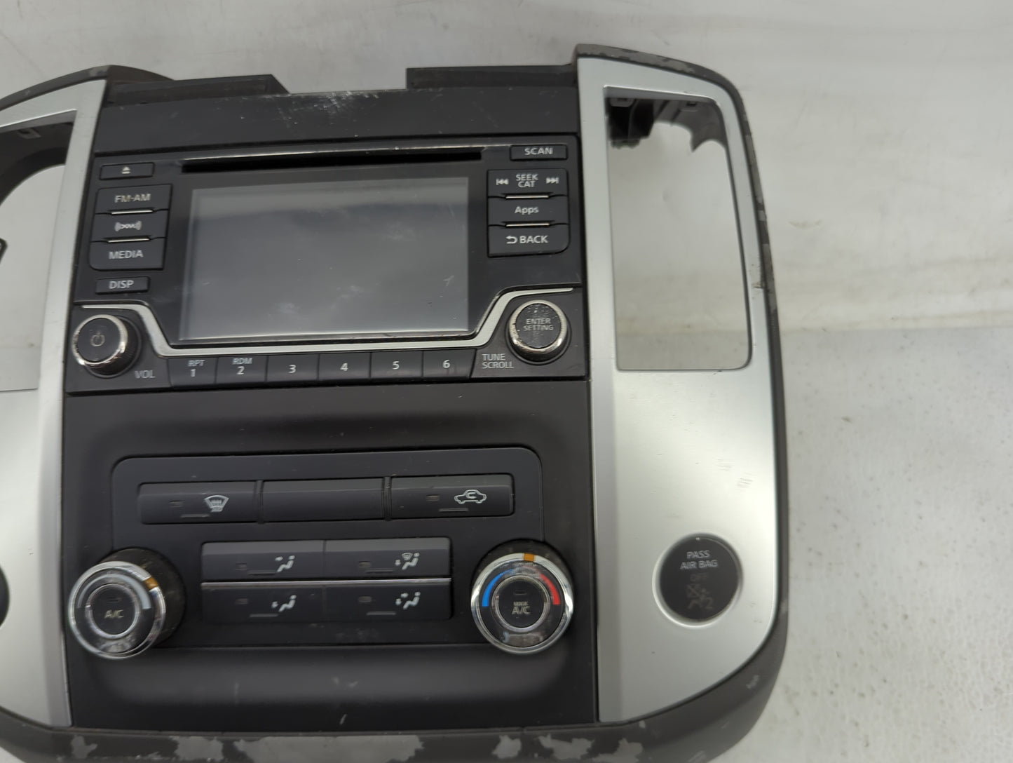 2016 Nissan Frontier Radio Control Panel 1488221 - Oemusedautoparts1.com