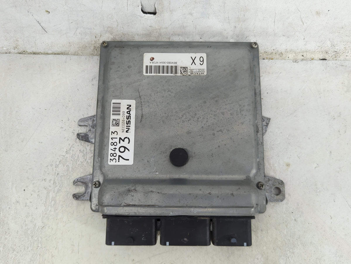 2016-2017 Nissan Frontier PCM Engine Control Computer ECU ECM PCU OEM P/N:BEM383-300A1 NEC026-099 Fits 2016 2017 OEM Used Au