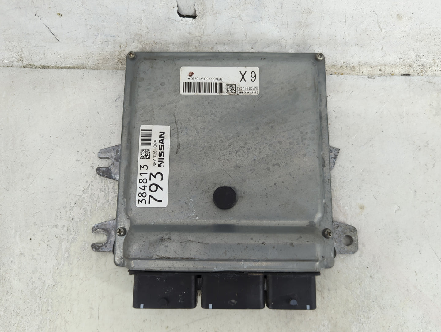 2016-2017 Nissan Frontier PCM Engine Control Computer ECU ECM PCU OEM P/N:BEM383-300A1 NEC026-099 Fits Fits 2016 2017 OEM Us