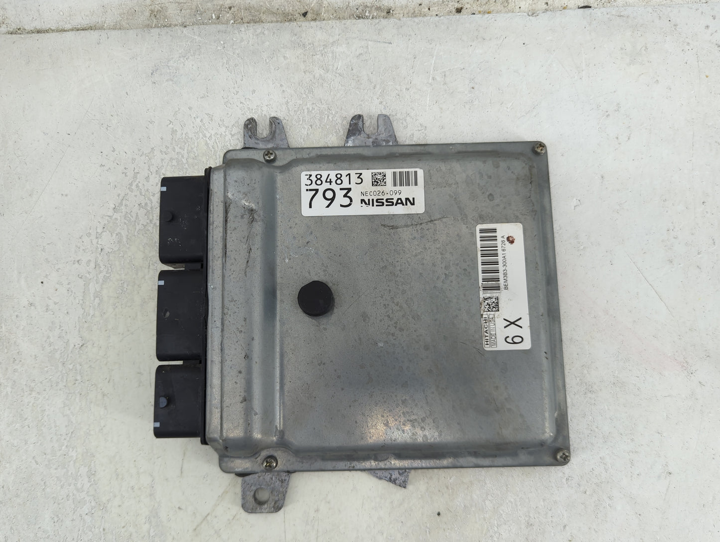 2016-2017 Nissan Frontier PCM Engine Control Computer ECU ECM PCU OEM P/N:BEM383-300A1 NEC026-099 Fits Fits 2016 2017 OEM Us