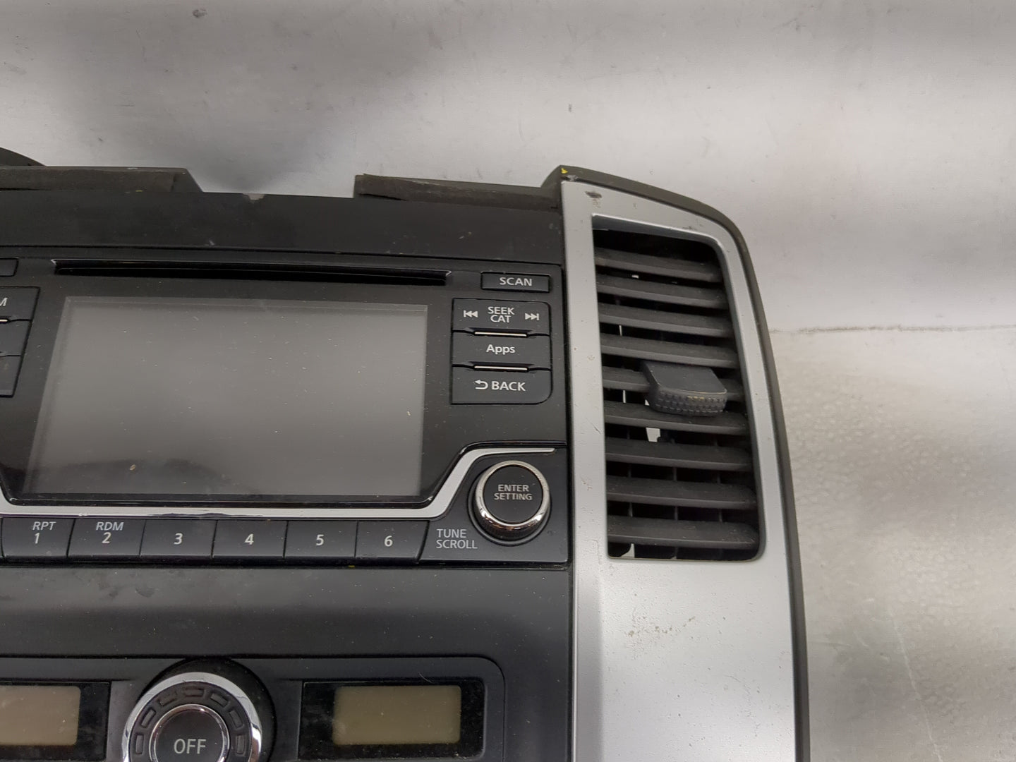 2016 Nissan Frontier Radio AM FM Cd Player Receiver Replacement P/N:28185 9BM1A CQ-FN95E0GX Fits OEM Used Auto Parts - Oemus